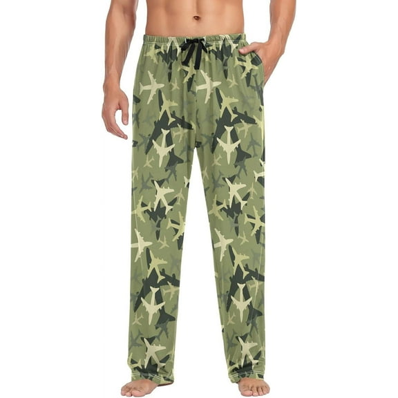 PRIYAL Multicolor-fall Pumpkin Men's Pajama Bottoms Pants for Men Soft Men's Separate Bottoms Lounge Pants
