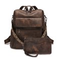 thumbnail image 1 of PRIYAL PU Leather Backpack With Purse for Women Anti-theft Ladies Shoulder Bag Handbag Suitable for Work, Travel, and Daily Use, 1 of 6