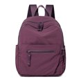 thumbnail image 1 of PRIYAL Small Nylon Backpack for Women Men, Lightweight Bookbag Backpack Daypack for Travel Work, 1 of 12