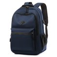 thumbnail image 1 of PRIYAL Solid Color Simple Stylish Women's Backpack,Men's Casual Large Capacity Travel Backpack Business Computer Mountaineering Bag, 1 of 13