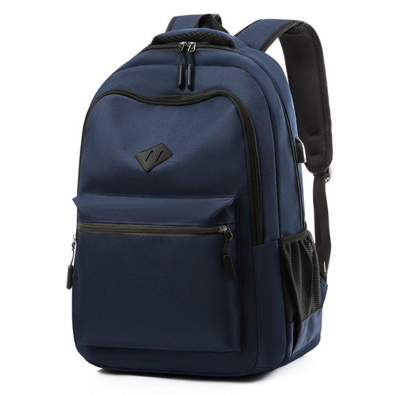 PRIYAL Solid Color Simple Stylish Women's Backpack,Men's Casual Large Capacity Travel Backpack Business Computer Mountaineering Bag