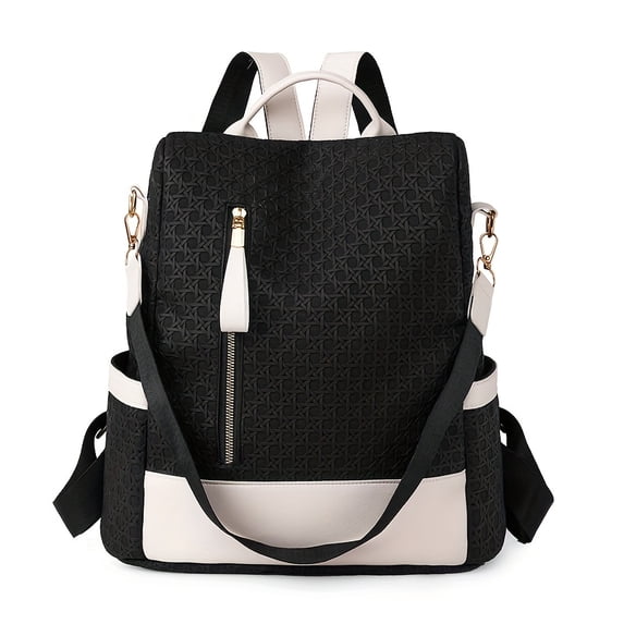 PRIYAL Stylish And Versatile Women's Backpack with a Solid Color, Minimalist Anti-Theft Design, Large Capacity for Commuting And Casual Outings