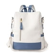 thumbnail image 1 of PRIYAL Stylish And Versatile Women's Backpack with a Solid Color, Minimalist Anti-Theft Design, Large Capacity for Commuting And Casual Outings, 1 of 14