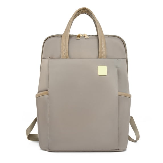 PRIYAL Vegan Oxford Laptop Backpack for Women Work Backpack Fashion Travel Backpack Purse for Travel Work