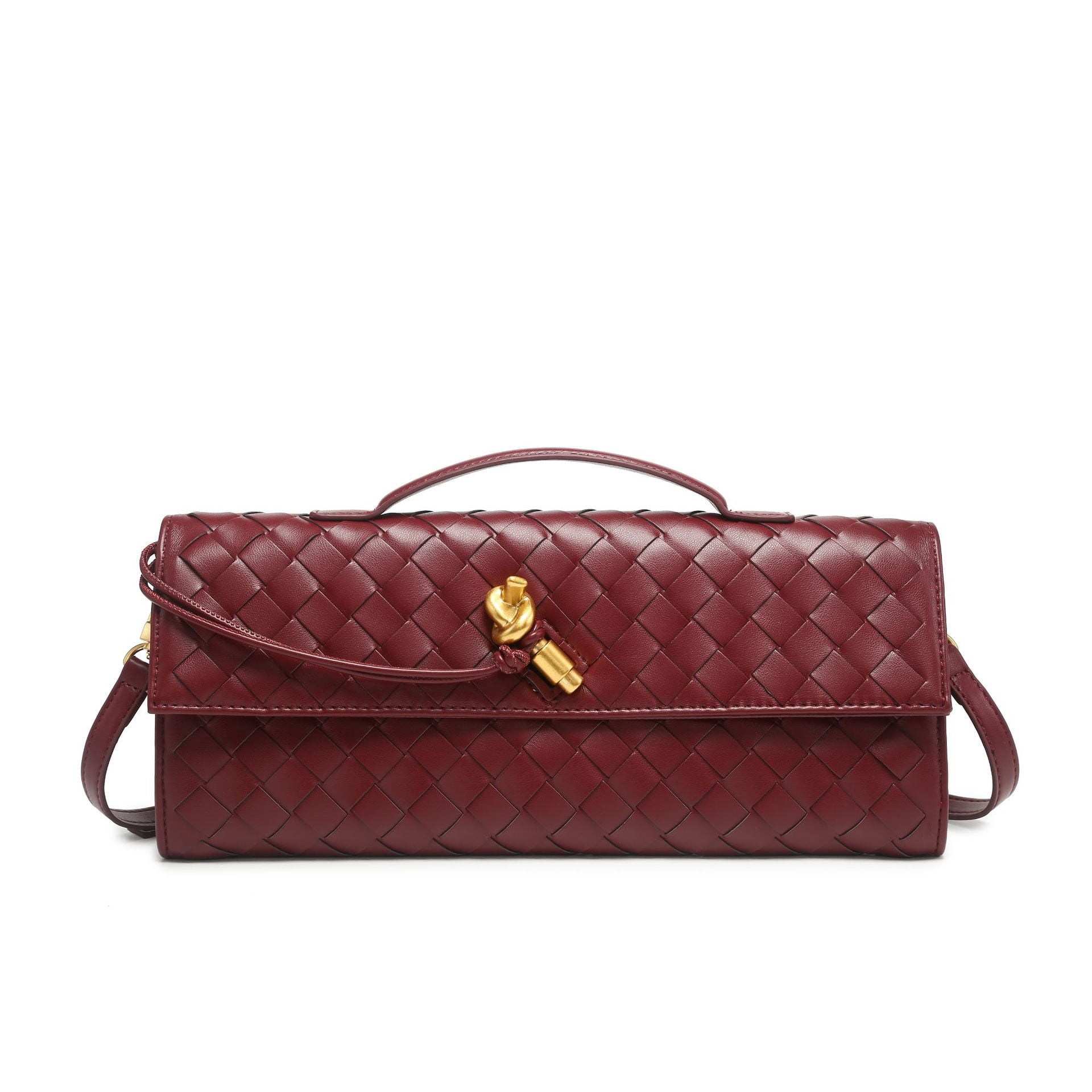 PRIYAL Woven Purse for Women Evening Clutch Woven Leather & Suede Handbags Crossbody Bag Suede Purse Formal Evening BagFor Mom