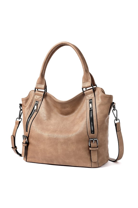 PRIYYAL Purses for Women, Large Hobo Bags, Multiple Pockets Tote Handbags, Water Repellent Shoulder Bag with Adjustable Strap