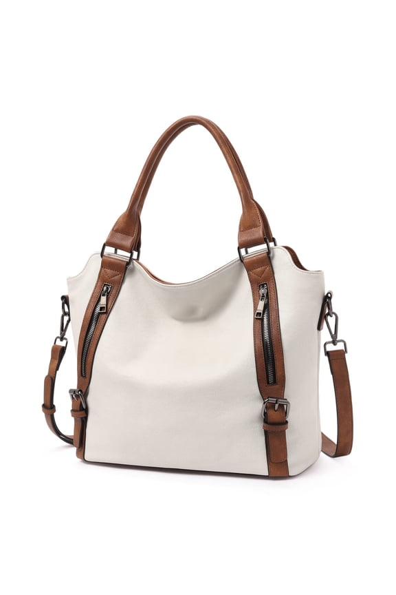 PRIYYAL Purses for Women, Large Hobo Bags, Multiple Pockets Tote Handbags, Water Repellent Shoulder Bag with Adjustable Strap
