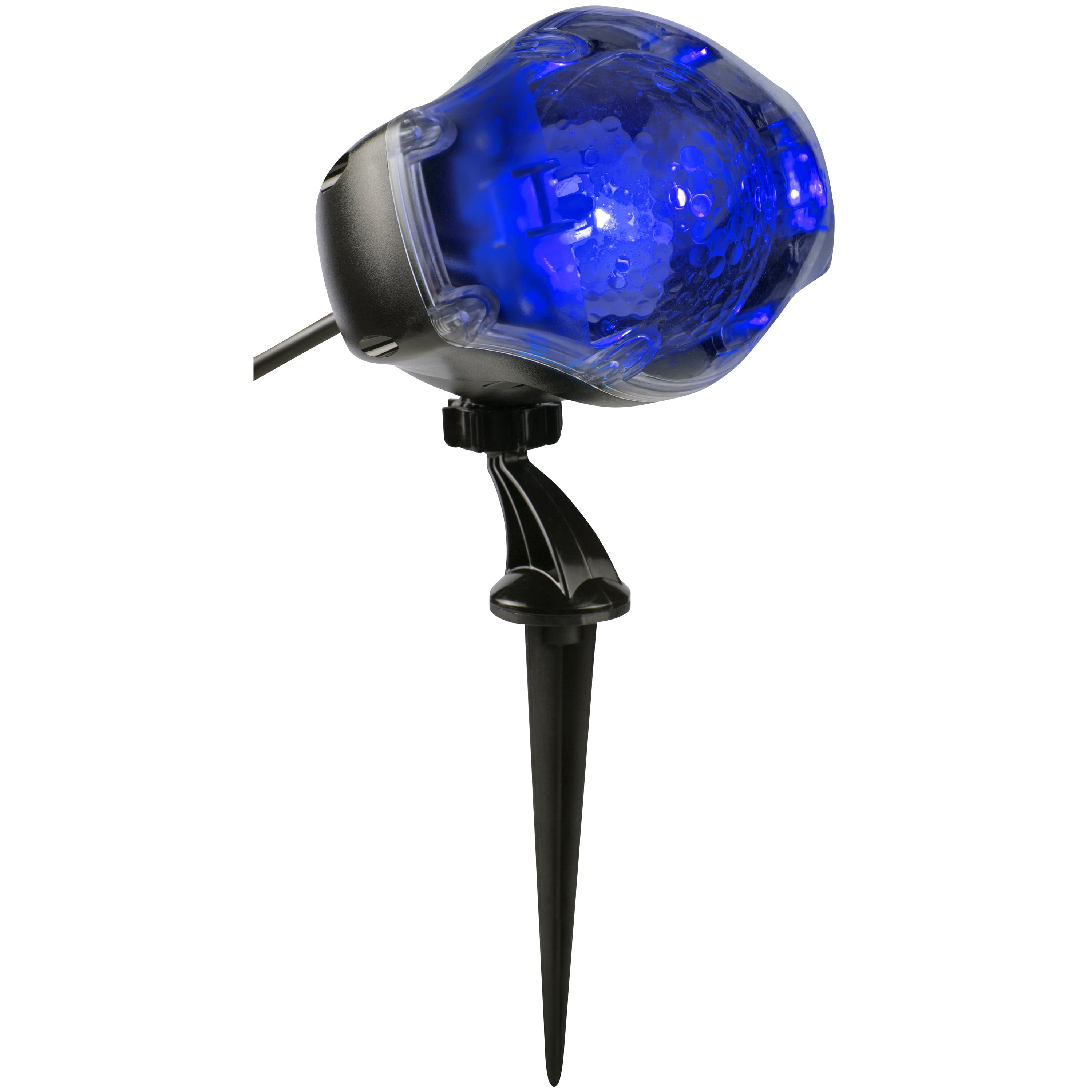 Christmas Holiday Lightshow Illuminations Snowfall Blue String Lights Projector Light
