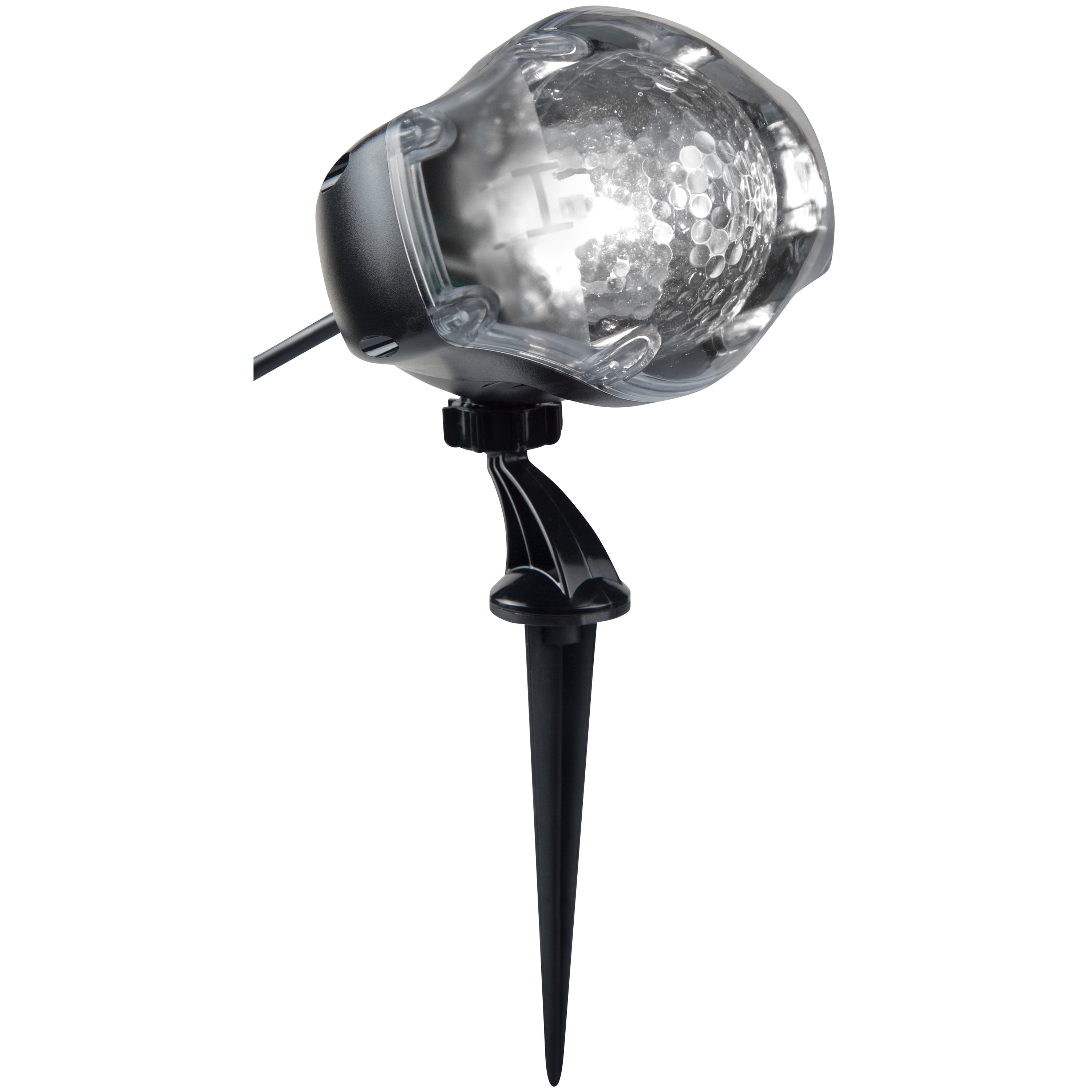 Christmas Holiday Lighting Projector Light Lightshow Illuminations Snow Fall Snowflakes (White)