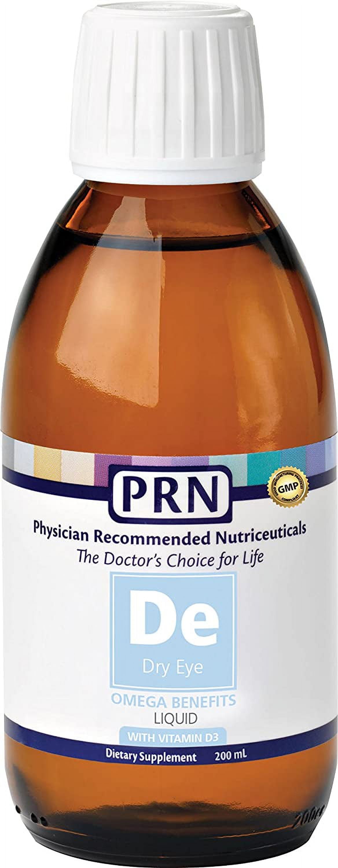 PRN DE Dry Eye Omega Liquid with vitamin D3 200ml