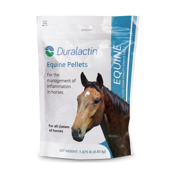 PRN Pharmacal Duralactin Equine Joint Pellets - Joint Health Supplement for Horses that Help Maintain Healthy Cartilage, Joint Function, and Manage Normal & Healthy Inflammatory Response - 1.875 lbs