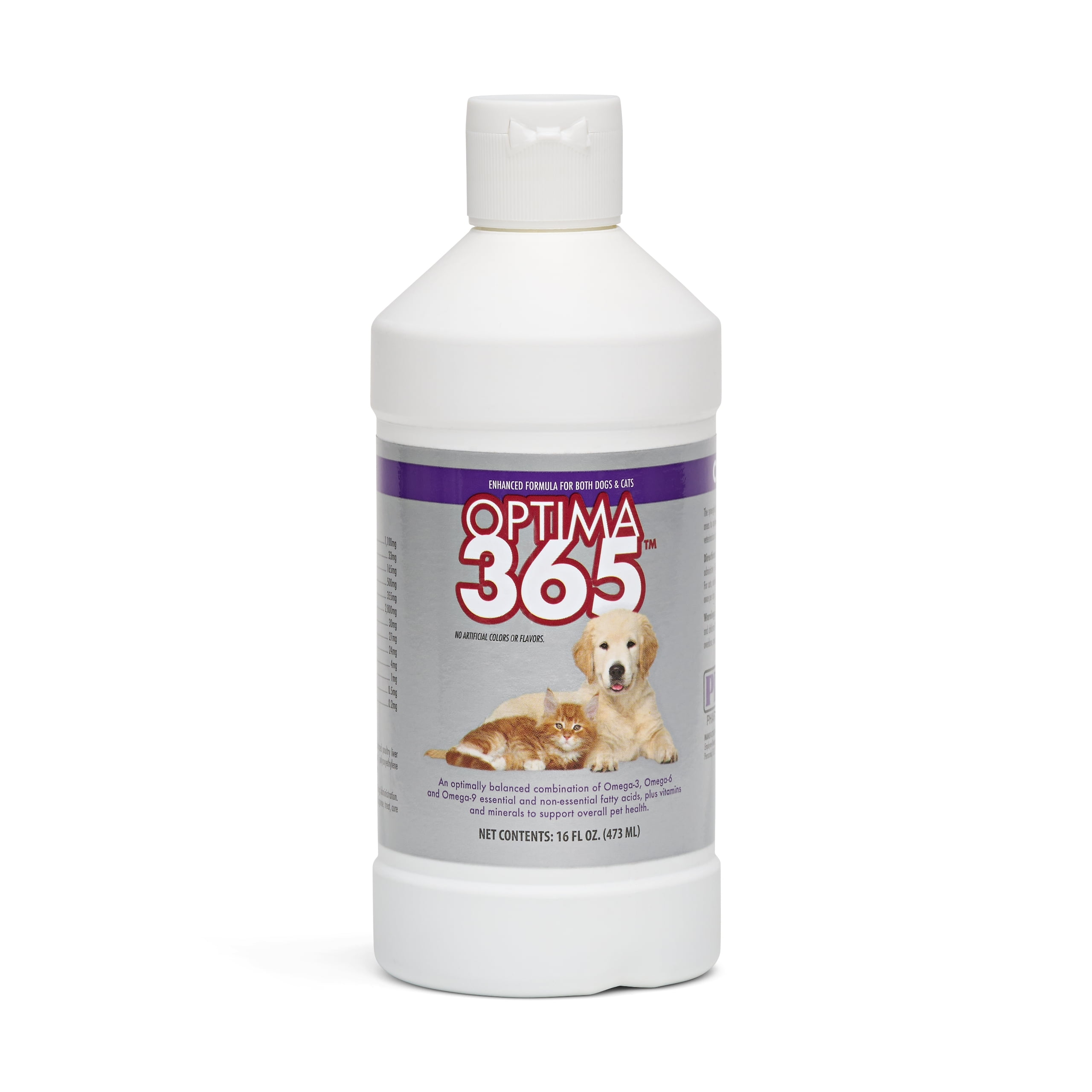 PRN Pharmacal OPTIMA 365 Essential Fatty Acids Nutritional Supplement for Cats & Dogs With