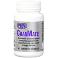 thumbnail image 1 of PRN Pharmacal CranMate Cranberry Supplement - Chewable Cranberry Extract Nutritional Supplements for Dogs & Cats - Cranberry Urinary Tract Health - 60 Chew Tabs, 1 of 3