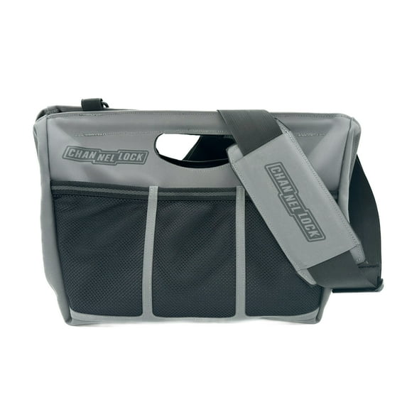 CHANNELLOCK PRO Premium Tool Bag, Water Resistant LASERLOCK Material, Manufactured to U.S. Military Specifications, Made in USA (TGM3G)