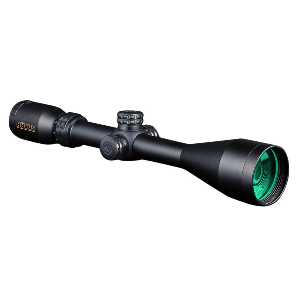 KONUS Konuspro 3-9x50mm IR 1in Dual Illuminated 30/30 Reticle Hunting Riflescope (7294)