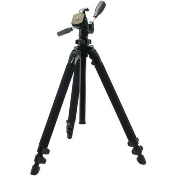 Slik PRO 400DX 3-Section Aluminum Tripod with SH-705E QR 3-Way Pan Head, Black