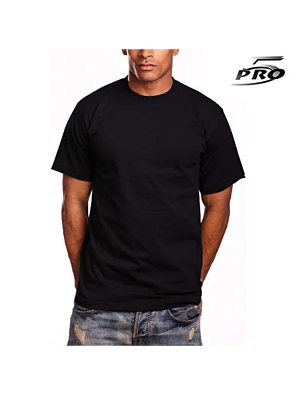 Men's Super Heavy Cotton T-Shirt Black 3Pack