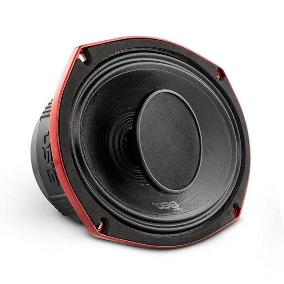DS18 PRO-HY69.4B 6" x 9" 500W 4-Ohm Hybrid Mid-Range Speaker w/ Built-in Driver