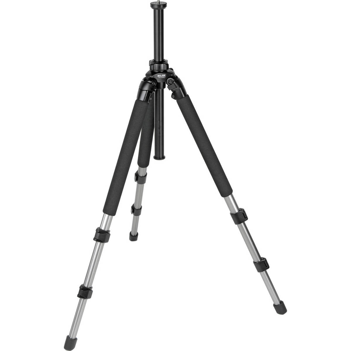 Slik PRO 700 DX 3-Section Aluminum Tripod Legs, Titanium Finish