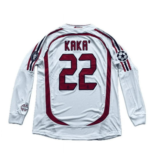 PRO AC KAKA Jersey Retro 06/07 long sleeve Soccer Jerseys Football Training Uniform Sport Fans Shirt