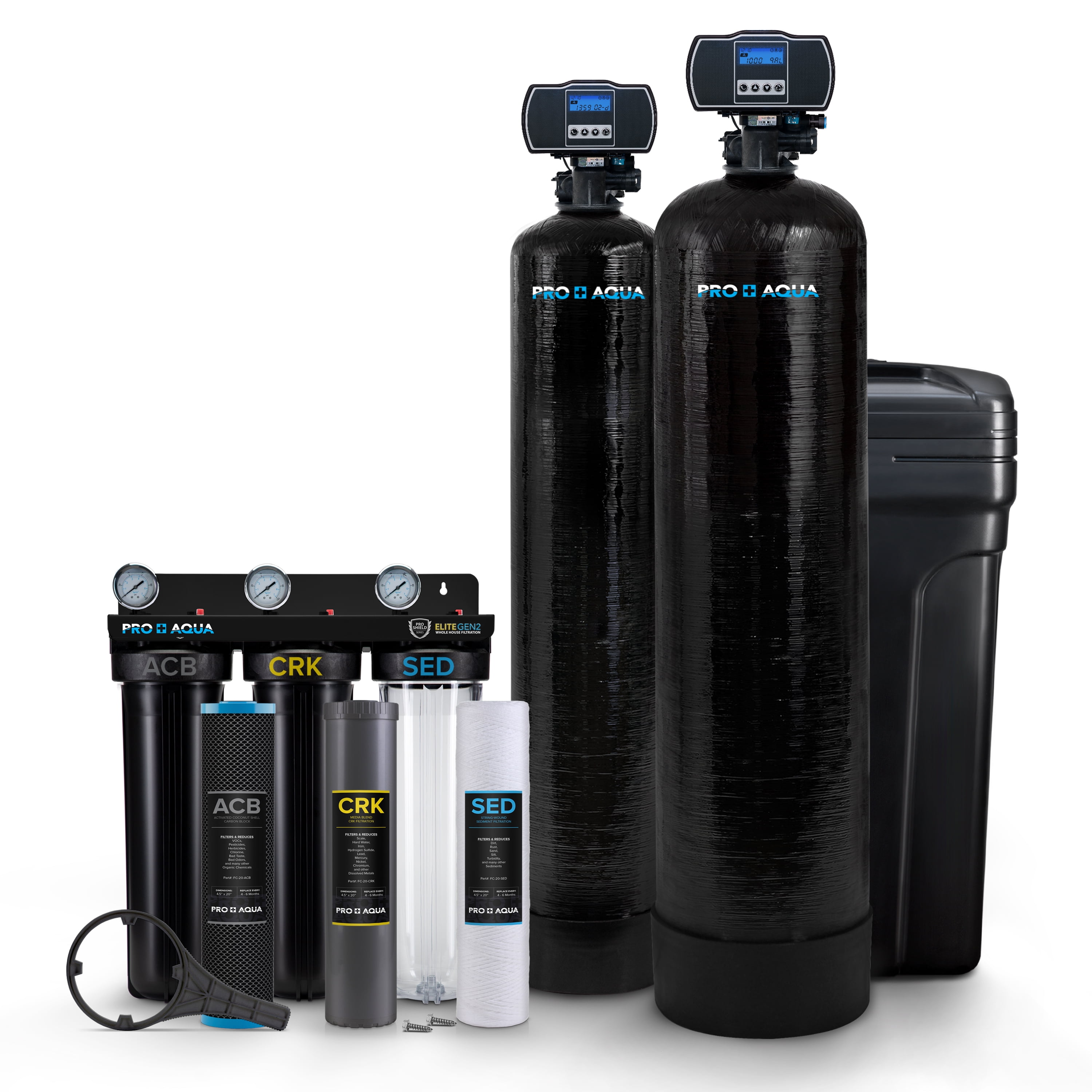  OUT Filter Mate Heavy Duty Water Softener Cleaner System Kit,  Powerfully Removes Lime, Rust and Buildup : Industrial & Scientific
