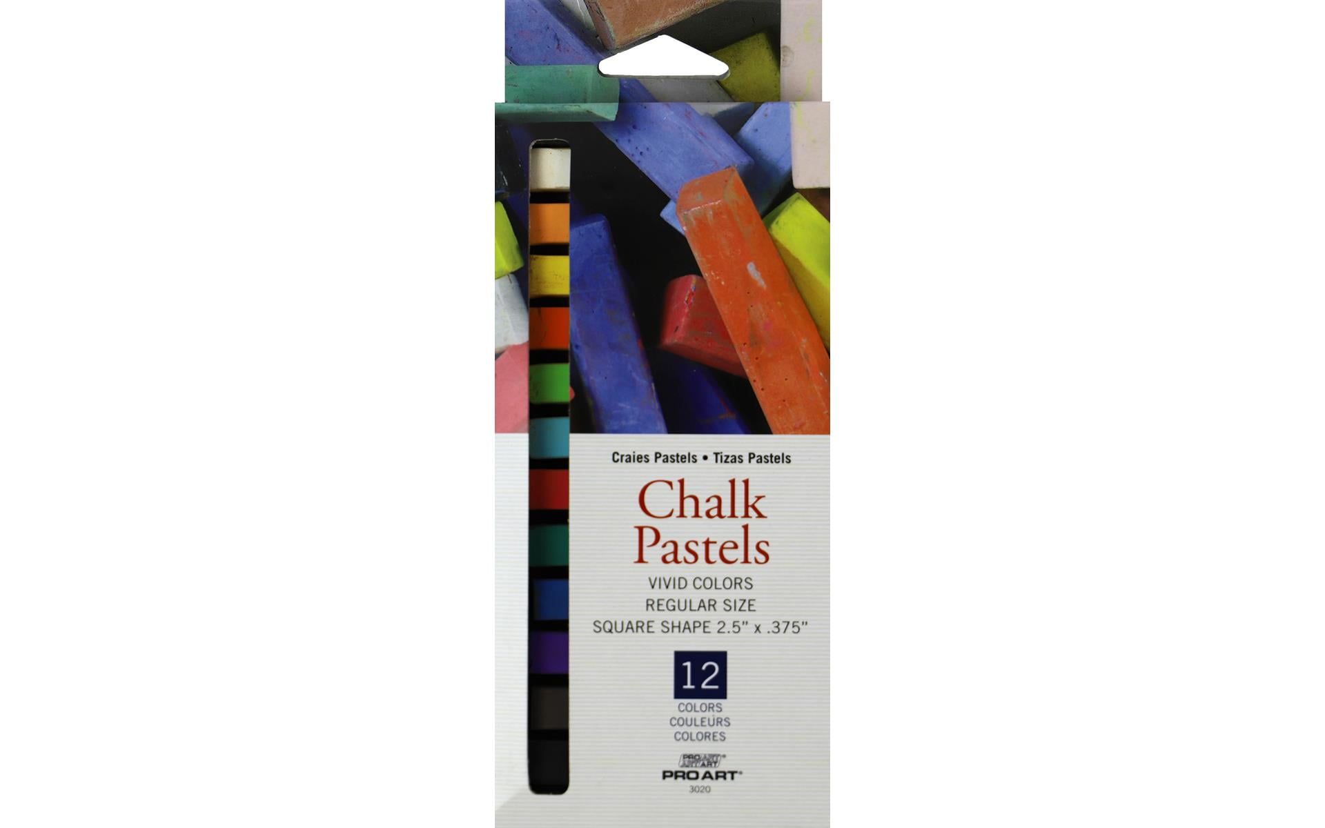 PRO ART Chalk Pastel Set, 36 Count (Pack of 1), Vivid Colors