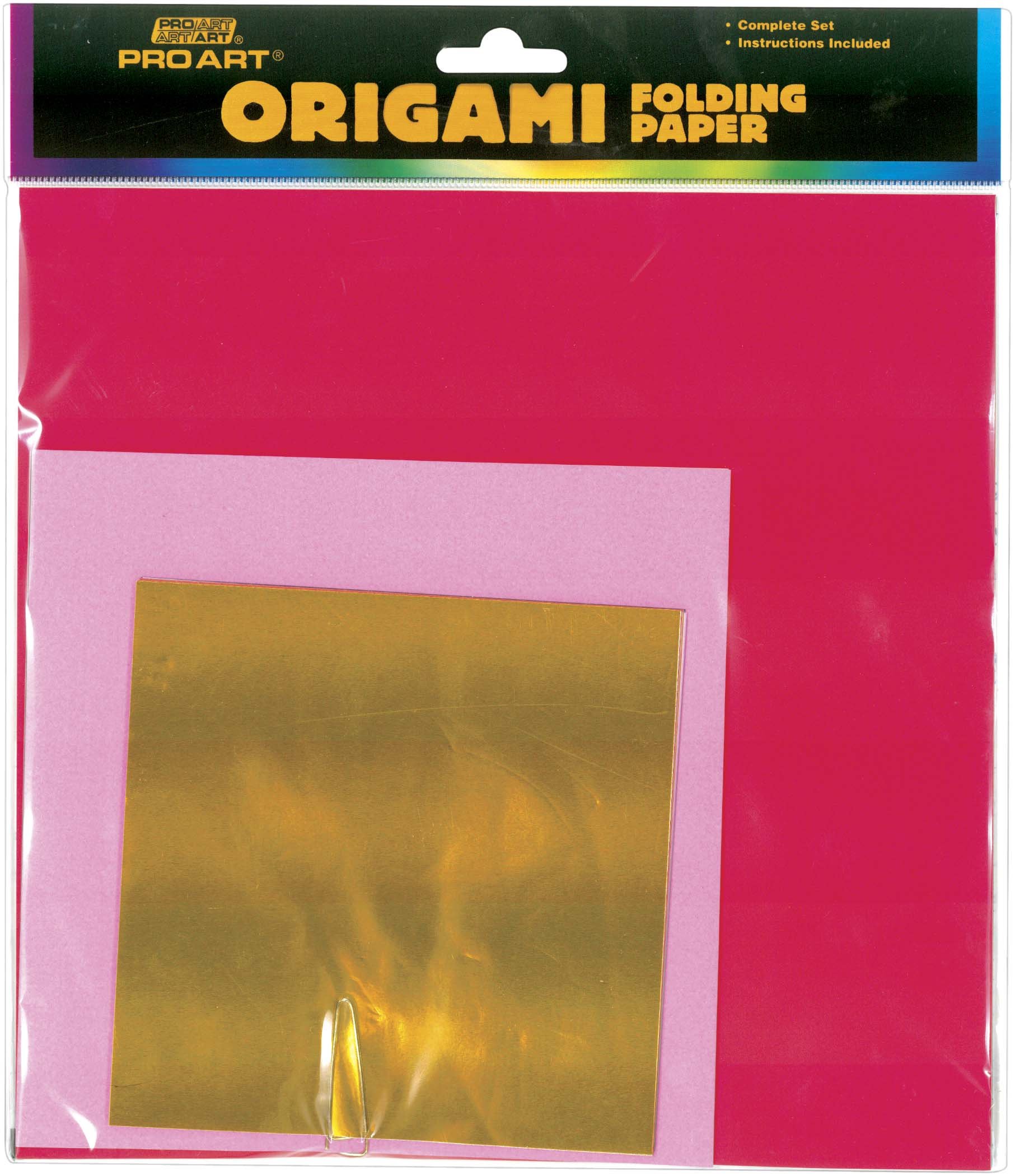 PRO ART Origami Paper, MMF7 Assorted, Medium