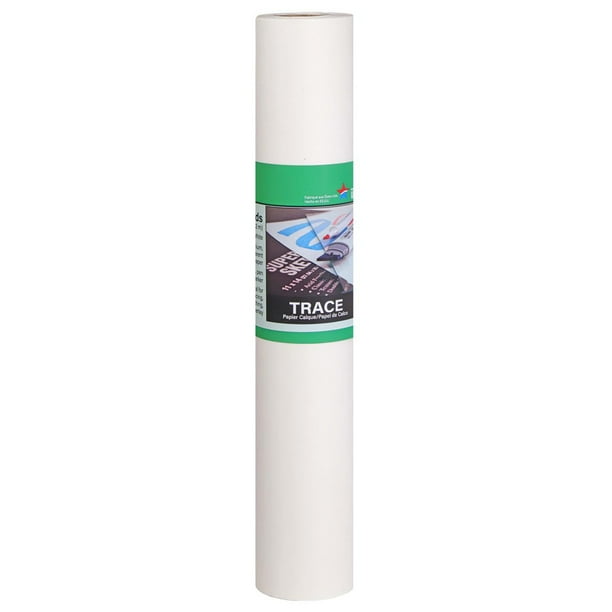 PRO ART Tracing Paper Roll, 12" x 50 Yards, White Tracing Paper for tracing and drawing, pattern