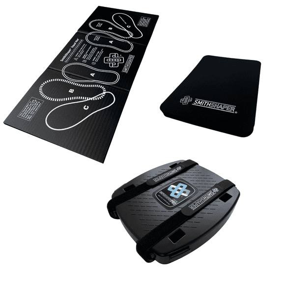 PRO Ab Squat Roller Dual Mat Bundle (PRO ASR with a Squat Mat and a Super Pad )