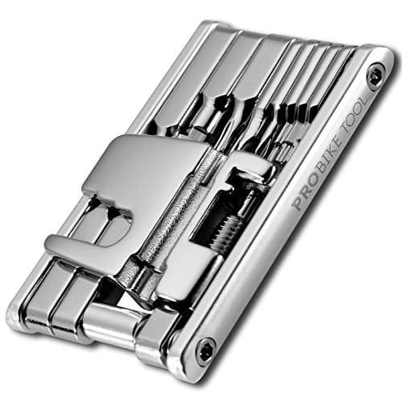 PRO BIKE TOOL 20 in 1 Bike Multitool Compact & Lightweight with Slim Bag