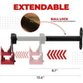 thumbnail image 1 of PRO BIKE TOOL Bike Wall Mount - Horizontal Indoor Bike Rack for 1 Bicycle, 1 of 6