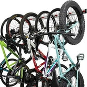 PRO BIKE TOOL Bike Wall Rack Adjustable Storage Mount (6 Bikes)
