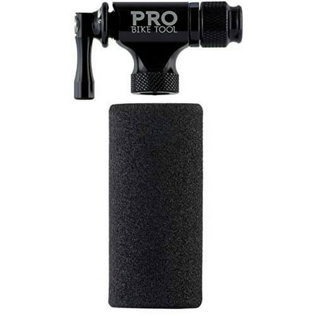 PRO BIKE TOOL CO2 Inflator for Bike Tires - Black - Quick & Easy
