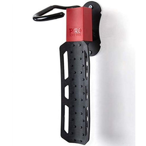 PRO BIKE TOOL Swivel Wall Hanger 1 Pack - Vertical Storage Mount for 1 Bicycle