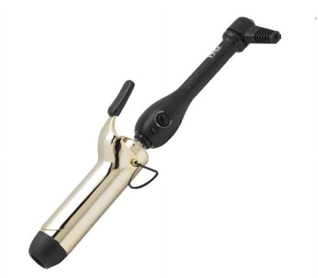 PRO Beauty Tools 1 1/2" Curling Iron, Gold