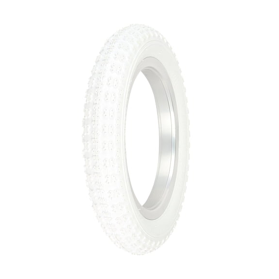 PRO+ Bicycle Bike COMP III Tread Tire in Size 12" 1/2" x 2 1/4" White Tire