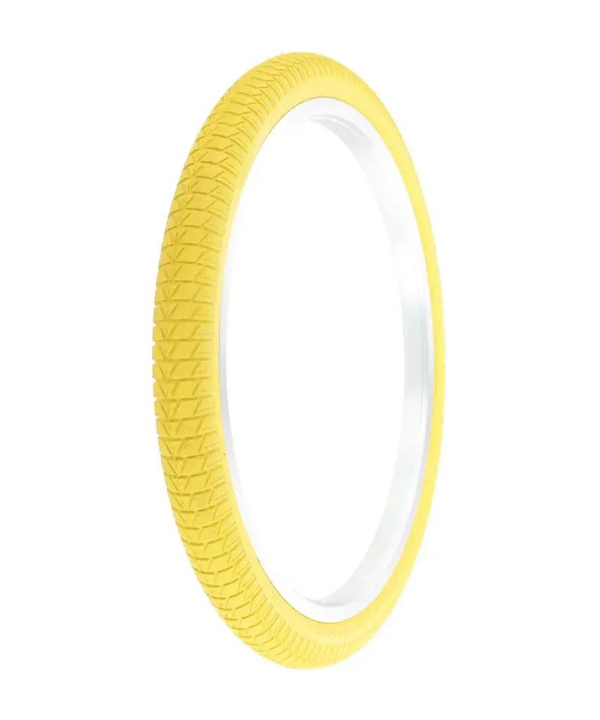 PRO+ Bicycle Bike Tire 20 X 1.75 Yellow/Yellow Sidewall Tire P-1064 ...