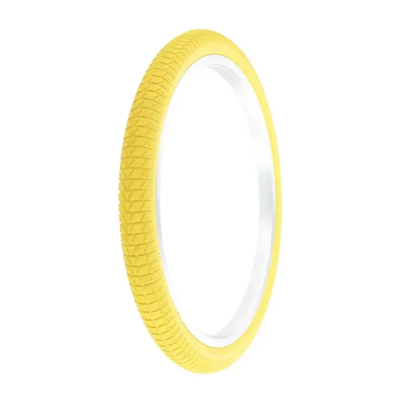 PRO+ Bicycle Bike Tire 20 X 1.75 Yellow/Yellow Sidewall Tire P-1064 ...