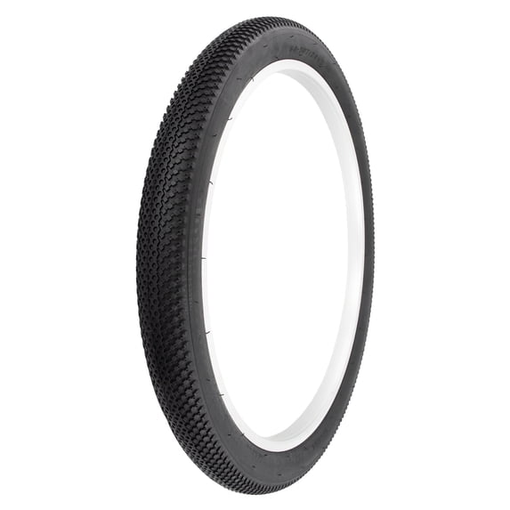 PRO+ Bicycle Tire 24" X 2.40" All Black Semi Slick Tread Tire Hy-9002