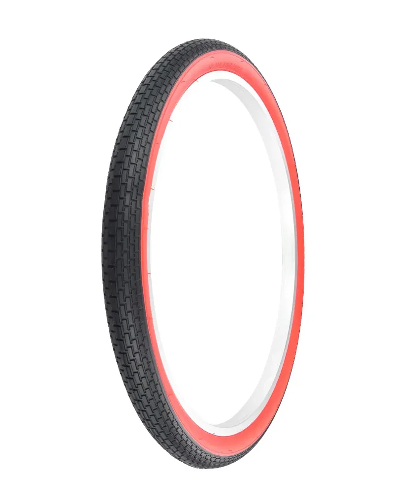 PRO+ Bicycle Tires 26 x 2.125 Black/Red Tire G-5009