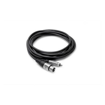 Hosa Pro HXR-005 RCA to XLR Female Unbalanced Interconnect Cable - 5 foot