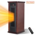 PRO CHOICE Portable 24" Infrared Quartz Tower Space Heater, 1500W