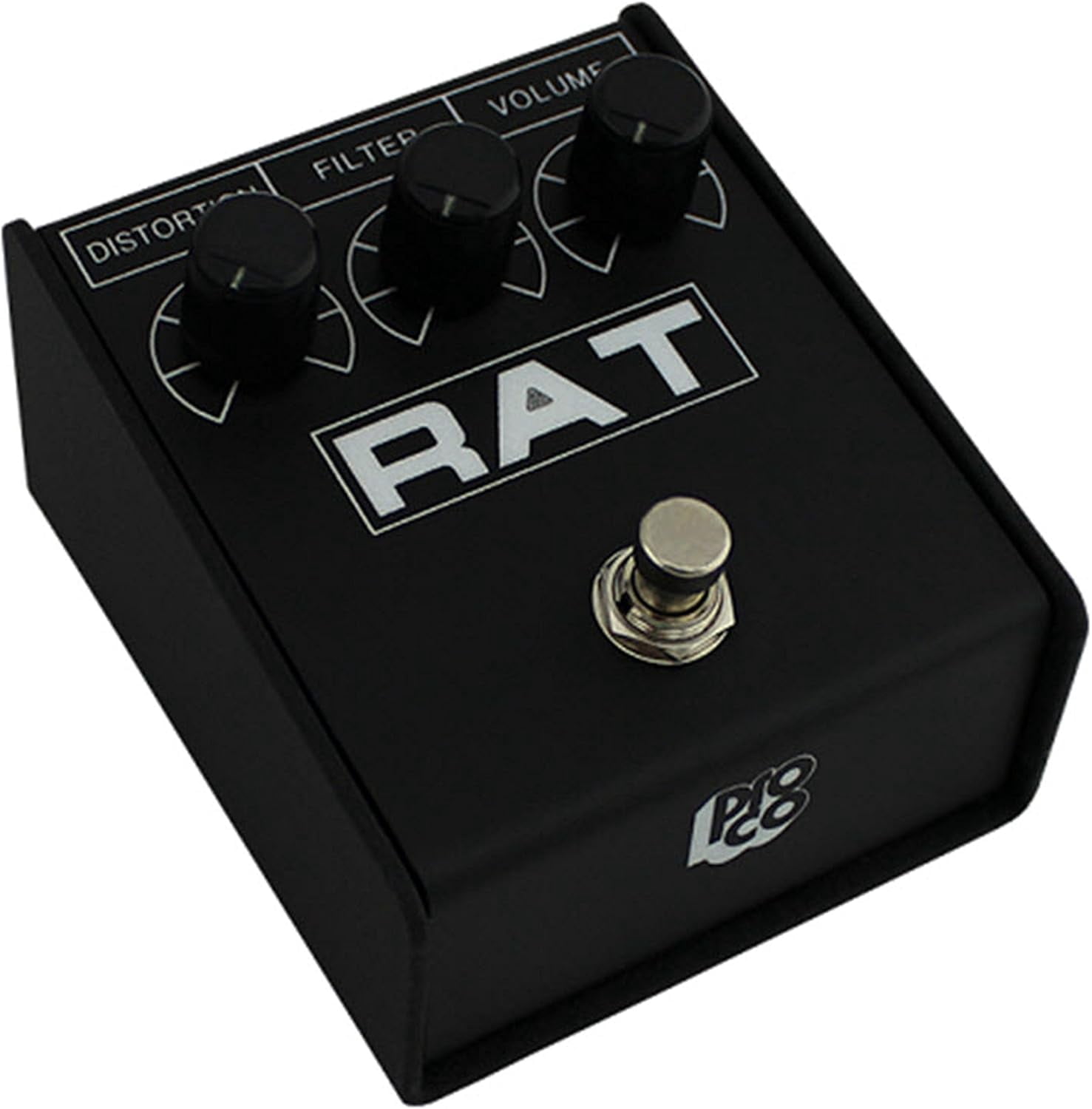 PRO_CO RAT2 Distortion Pedal / Fuzz / Overdrive Pedal -Black