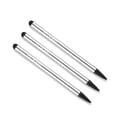 thumbnail image 1 of PRO Capacitive Resistive Stylus Universal 2 in 1 Compatible with Samsung Galaxy Tab S7/S7+/S6/Lite/S5e/Plus High Sensitivity & Precision Full Size 3 Pack! (SILVER), 1 of 5