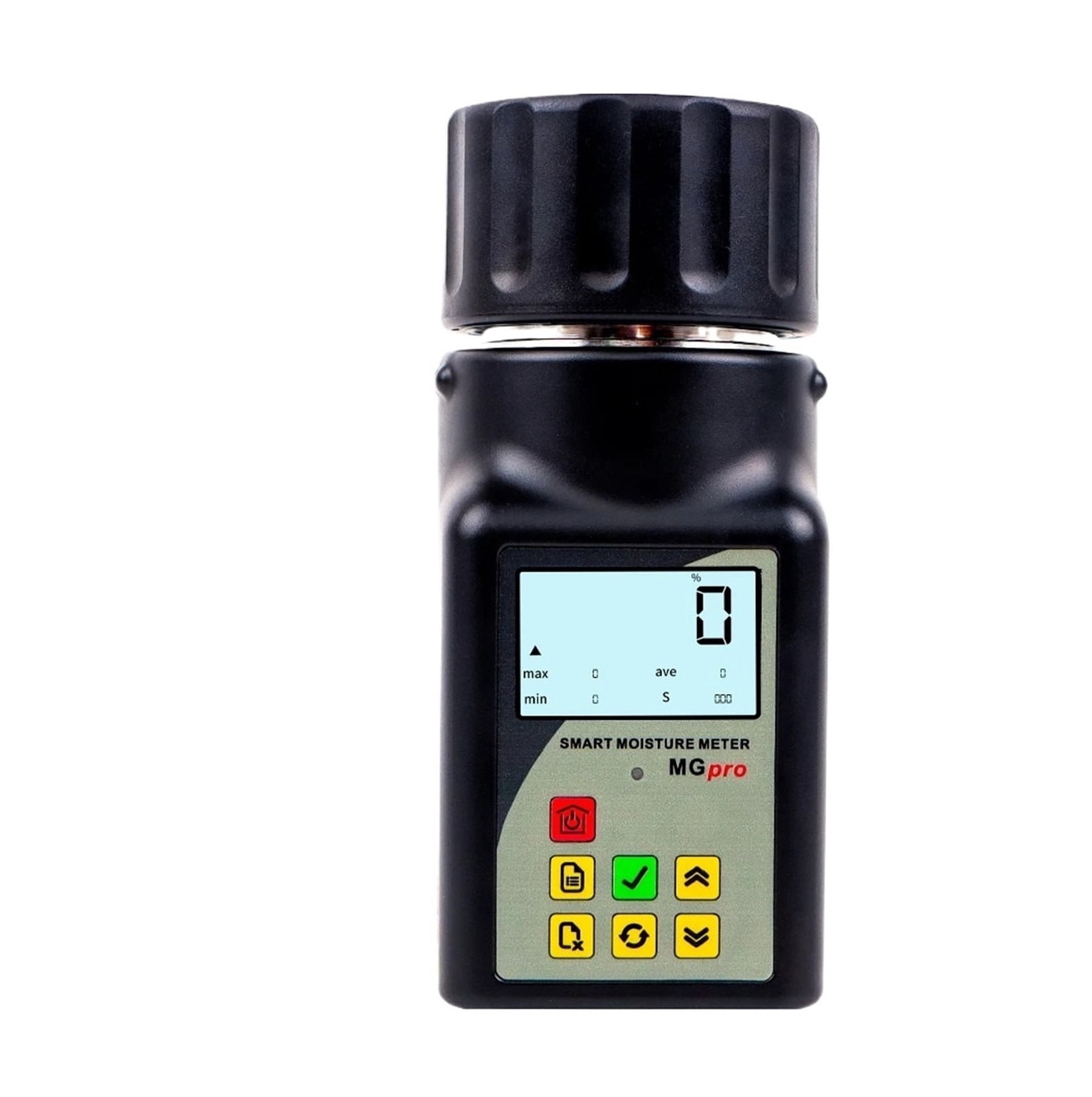PRO Cup Type Grain Moisture Meter For 25 Kinds Grains Humidity Tester Corn Wheat Rice Coffee Bean Peanut Seed Hygrometer