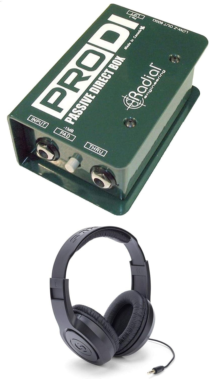 PRO DI Bundle with Samson SR350 Headphones 2 Items Walmart