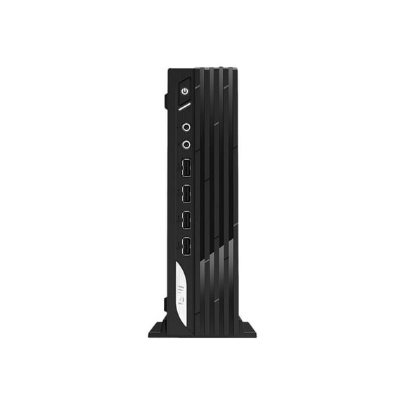 MSI PRO DP21 14M PRO DP21 14M-1004US Desktop Computer - Intel Core i3 14th Gen i3-14100 - 8 GB - 500 GB SSD - Small Form Factor - Core Black - Intel H610 Chip - Windows 11 Home - Intel UHD Graphics...