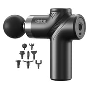 PRO Deep Tissue Massage Gun - 60% More Powerful, Quiet 40dB. Chiropractor Approved! Relieves Neck/Back Pain in 90s. 10 Attachments + Case