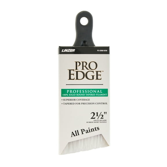 PRO EDGE by Linzer 2.5" CT Formula Short Handle Angle Paint Brush