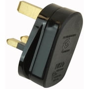 PRO ELEC - 13A Plug with Quickfit Cord Grip, Black